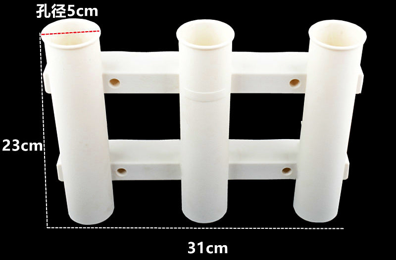 ABS Boat Fishing Rod Holder, Gimbal Cup Style, No Holes – product photo