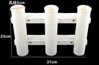 ABS Boat Fishing Rod Holder, Gimbal Cup Style, No Holes – product photo