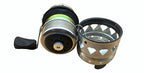 Stainless Closed-Face Spincast Reel, 7 Bearings, 3.6:1 – product photo