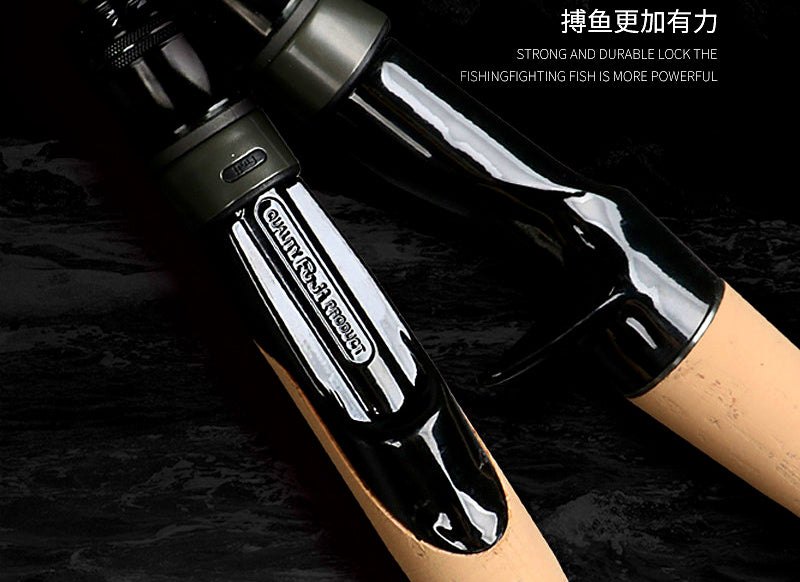 Fast-Action Carbon Lure Fishing Rod, 7–8.5 ft (2.13–2.58 m) – product photo