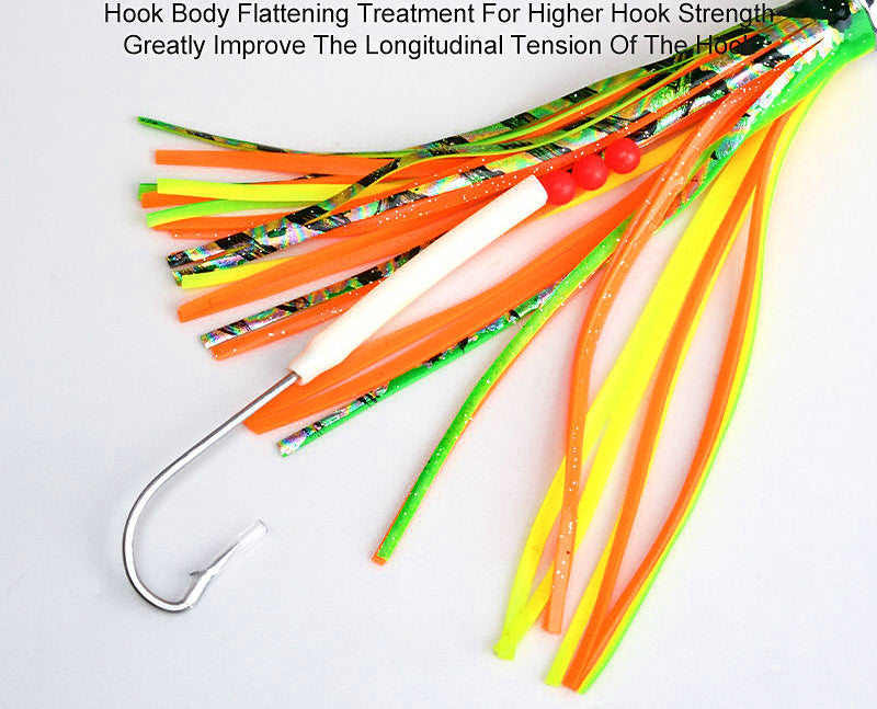 Trolling Octopus Skirt Lure, 18.5 cm (7.3 in), 87 g (3.1 oz) – product photo