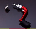 Red Spinning Reel with Plastic Spool, Sizes 1000–6000 – product photo