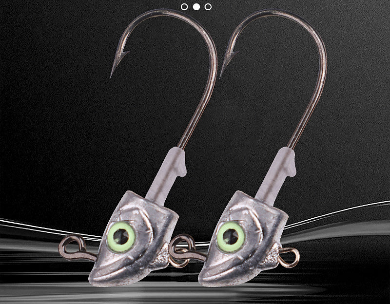 Glow Fish Eye Jig Head Hooks, 3.5–7 g (1/8–1/4 oz) – product photo