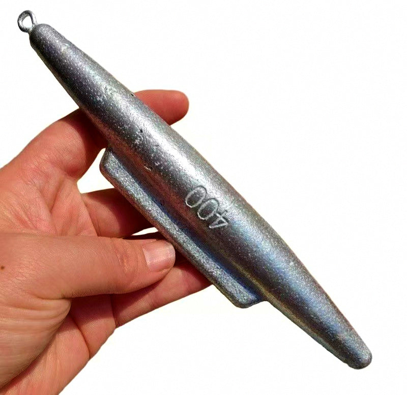 Shark Fin Lead Sinker, 2.8–105.8 oz (80–3000 g) – product photo