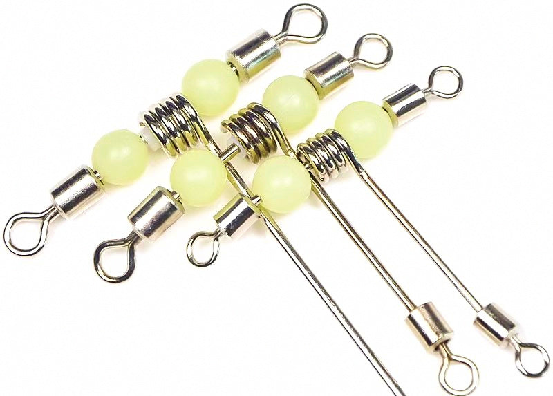 T-Shaped Three-Way Glow Bead Rig Connector, 10 Pack – product photo