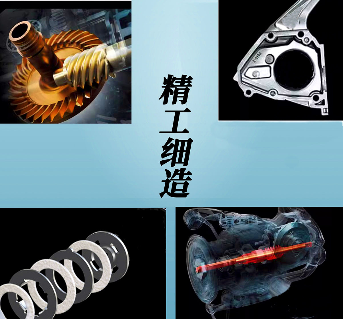 All-Metal Spinning Reel NX Series, Sizes 1000-7000 – product photo