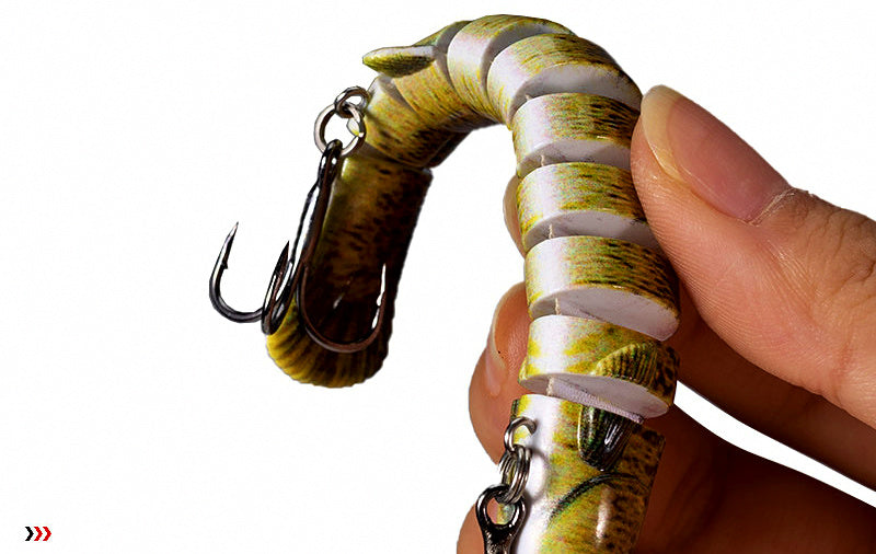 Jointed Loach Swimbait Lure, 7–15 g (0.25–0.53 oz) – product photo