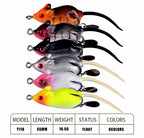 Rat Frog Lure with Double Barbed Hooks, 5.5 cm, 10.5 g (0.37 oz) – product photo