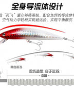 Saltwater Minnow Hard Bait, 39–80 g (1.4–2.8 oz) – product photo