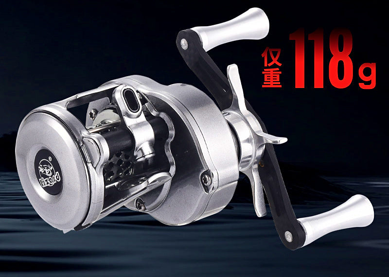 Micro Baitcasting Reel, Carbon Frame, 118 g (4.2 oz) – product photo
