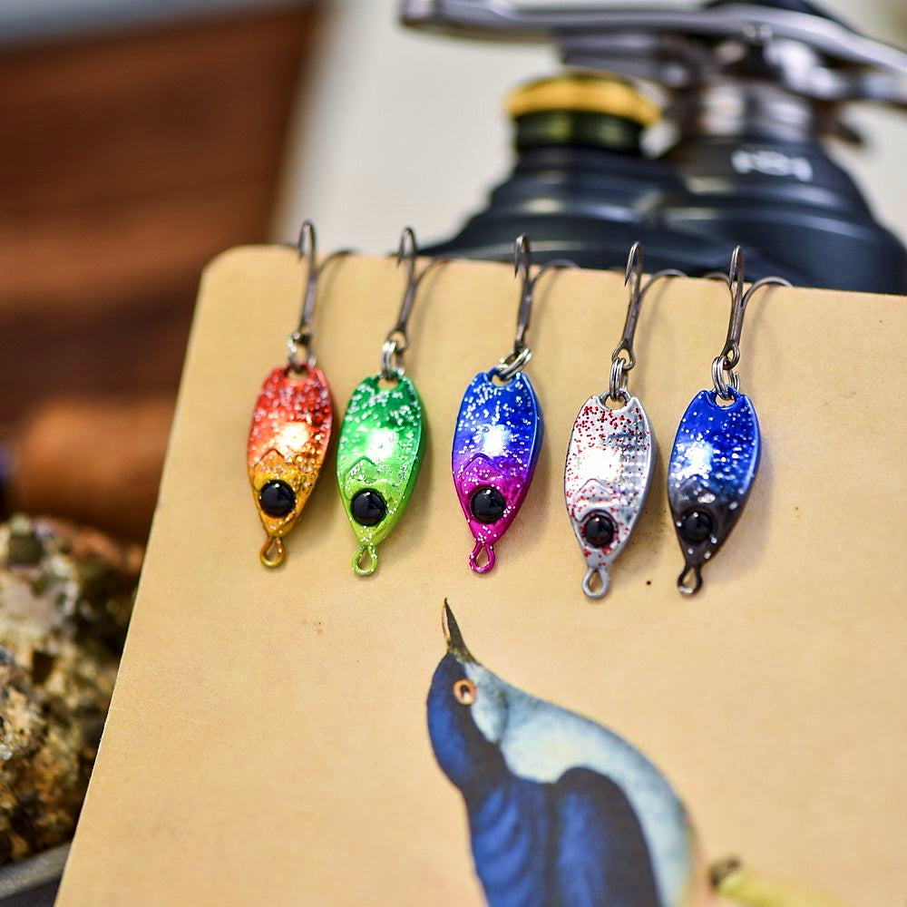 Micro Casting Spoon, 3 g & 5 g (0.11 & 0.18 oz)