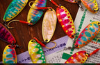 Copper Abalone Shell Spoon, Single Hook, 5 g (0.18 oz) – product photo
