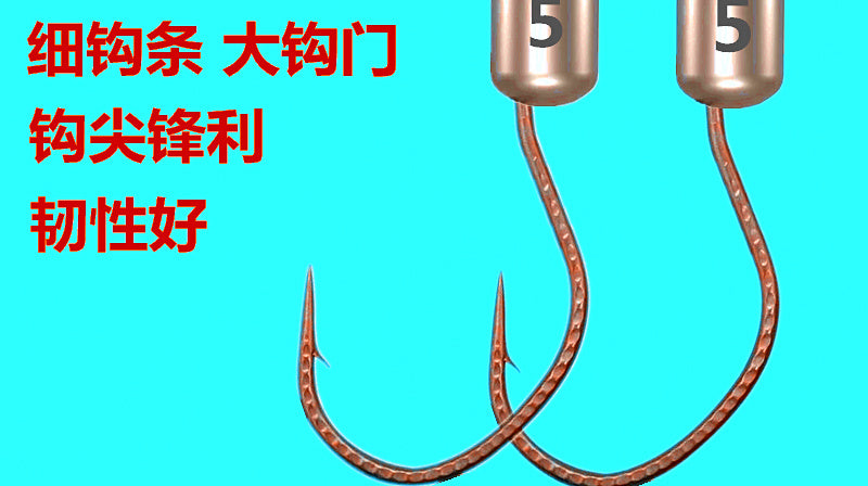 Lead Jig Head Hooks, 2–20 g (0.07–0.71 oz), 1/0–3/0 – product photo