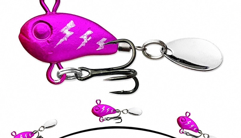VIB Blade Bait with Spinner Blade & Treble Hook, 8–15 g – product photo
