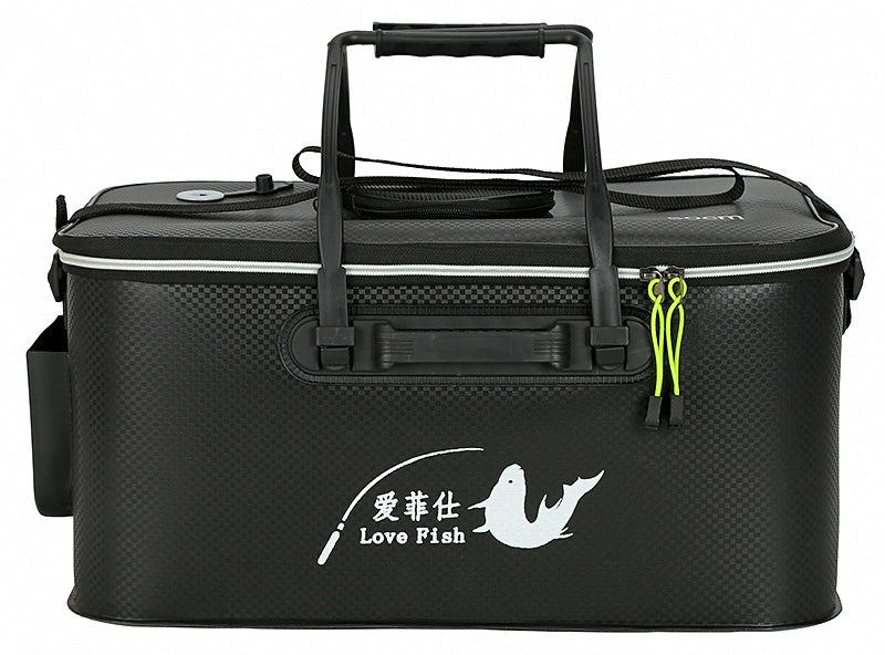 Collapsible EVA Live Fish Bucket, 18–70 cm (7–28 in) – product photo