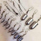 Bullet Sinker with Double Ring, 5–300 g (0.18–10.6 oz) – product photo