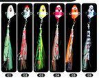 Fish Head Slow Pitch Jig, UV, 100–300 g (3.5–10.6 oz) – product photo