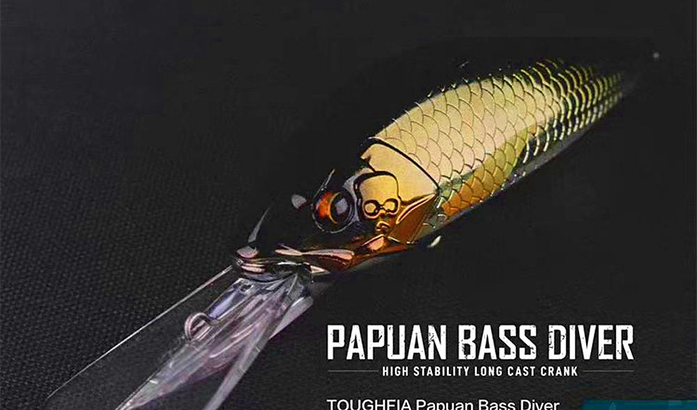 Fat Minnow Hard Bait, 11–33 g (0.4–1.2 oz) – product photo