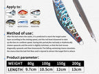 Fast Sink Metal Jig, 80–200 g (2.8–7.1 oz) – product photo