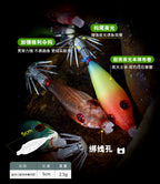 Mini Cloth-Wrap Shrimp Squid Jig, 5 cm (2 in), 2.5 g – product photo