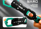 Aluminum Fish Gripper with Scale, Lightweight Lip Grip – product photo