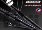 Carbon Saltwater Lure Rod, 2-Piece Fast Action, 8–10.5 ft – product photo