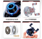Electronic Brake Baitcasting Reel, 7.8:1, 12 BB, 140 g – product photo