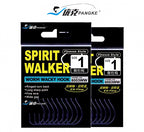 Wacky Rig Worm Hooks, Barbed, 10 Pack, Size #3–4/0 – product photo