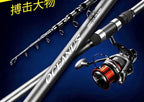 Carbon Surf Casting Rod, 4-Piece, 2.1–5.4 m (6.9–17.7 ft) – product photo