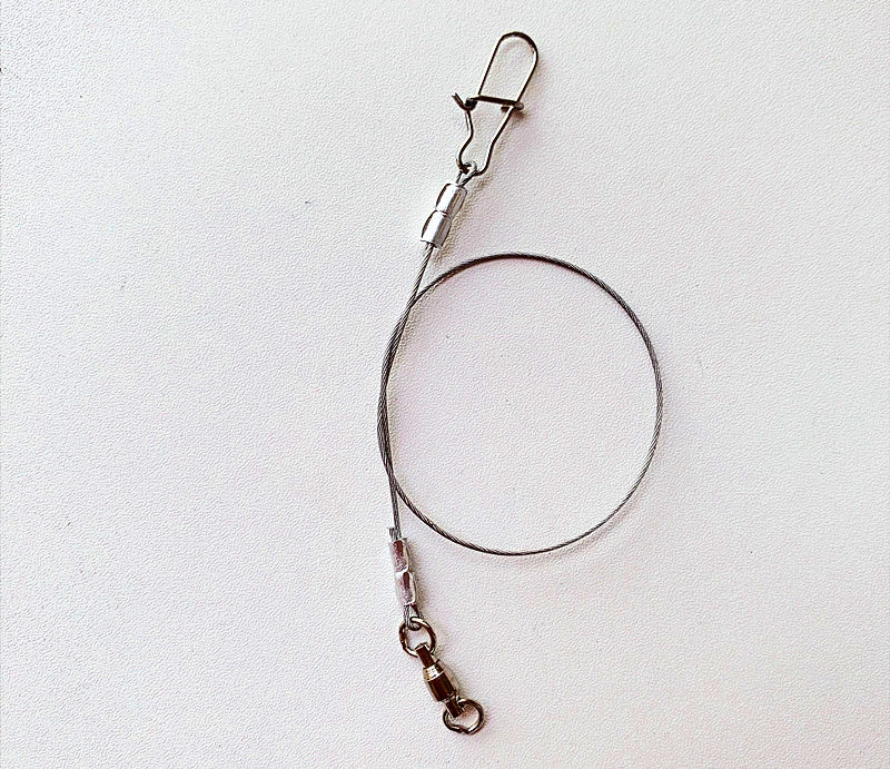 Stainless Steel Wire Leader, 0.7 mm, 15–30 cm (6–12 in) – product photo