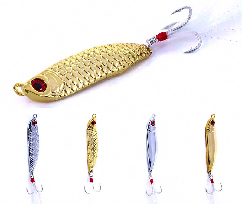 Metal Spoon Lure, 10–20 g (0.35–0.7 oz), Scale or Polished – product photo