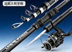 Surf Casting Rod & Metal Reel Combo, 2.1–4.5 m (6.9–14.8 ft) – product photo