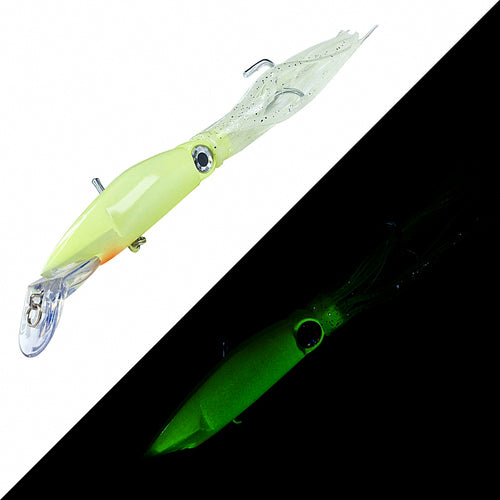 Squid Skirt Trolling Lure with Rattle, 14 cm, 40 g (1.4 oz) – product photo