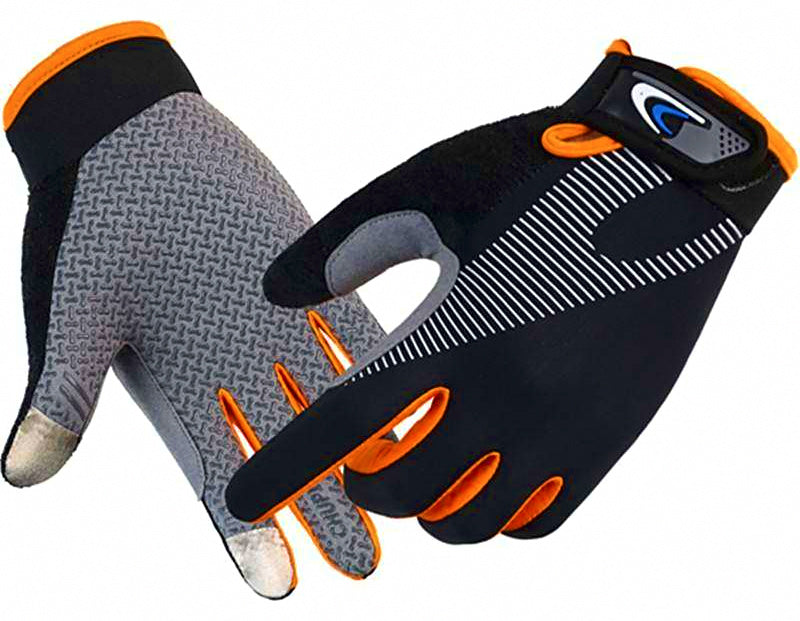 Full-Finger Fishing Gloves, Sun, Cut & Puncture Resistant – product photo