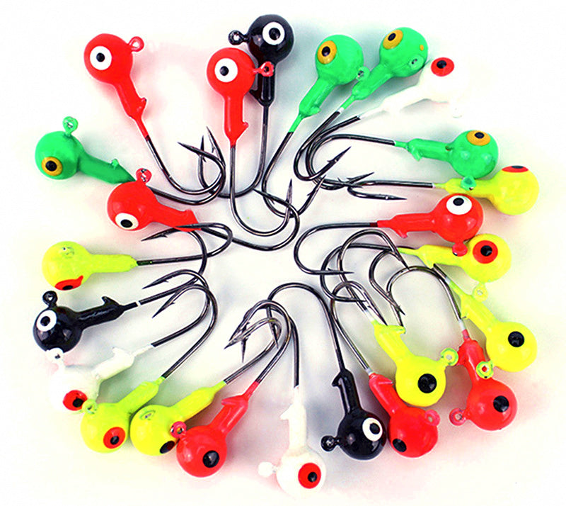 Lead Jig Head Hooks for Soft Baits, 2–20 g (0.07–0.7 oz) – product photo