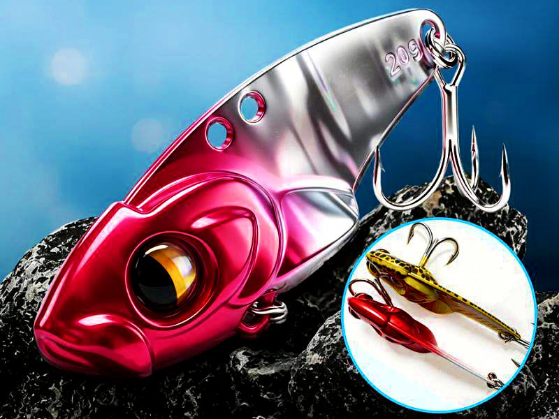 Slim VIB Blade Bait, Lipless Vibration Lure, 5-20 g (0.2-0.7 oz) – product photo