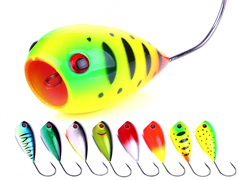 Floating Topwater Popper Lure, 13 g (0.46 oz), 8 cm – product photo