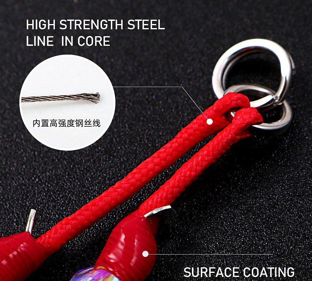 Steel Wire Double Hook, 2-Pack, Sizes 1/0–4/0 – product photo
