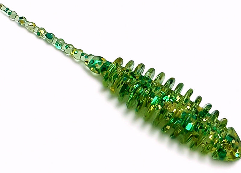 Micro Ribbed Soft Plastic Bait, 3.5 cm (1.4 in), 20 Pack – product photo