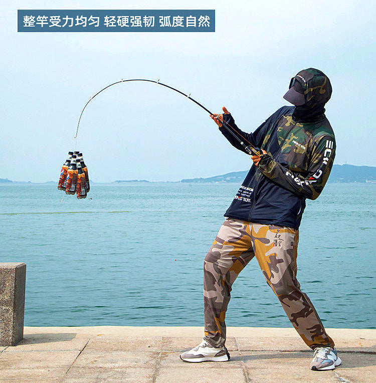 Telescopic Rod and Reel Combo, 1.6–2.1 m (5.2–6.9 ft) – product photo