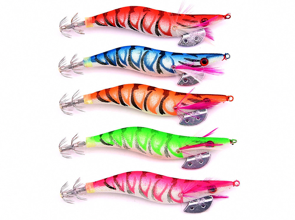 Wood Shrimp Lure, Plastic Shrimp Bait, Sizes 2.0/2.5/3.0 – product photo
