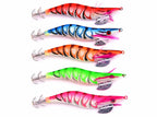 Wood Shrimp Lure, Plastic Shrimp Bait, Sizes 2.0/2.5/3.0 – product photo