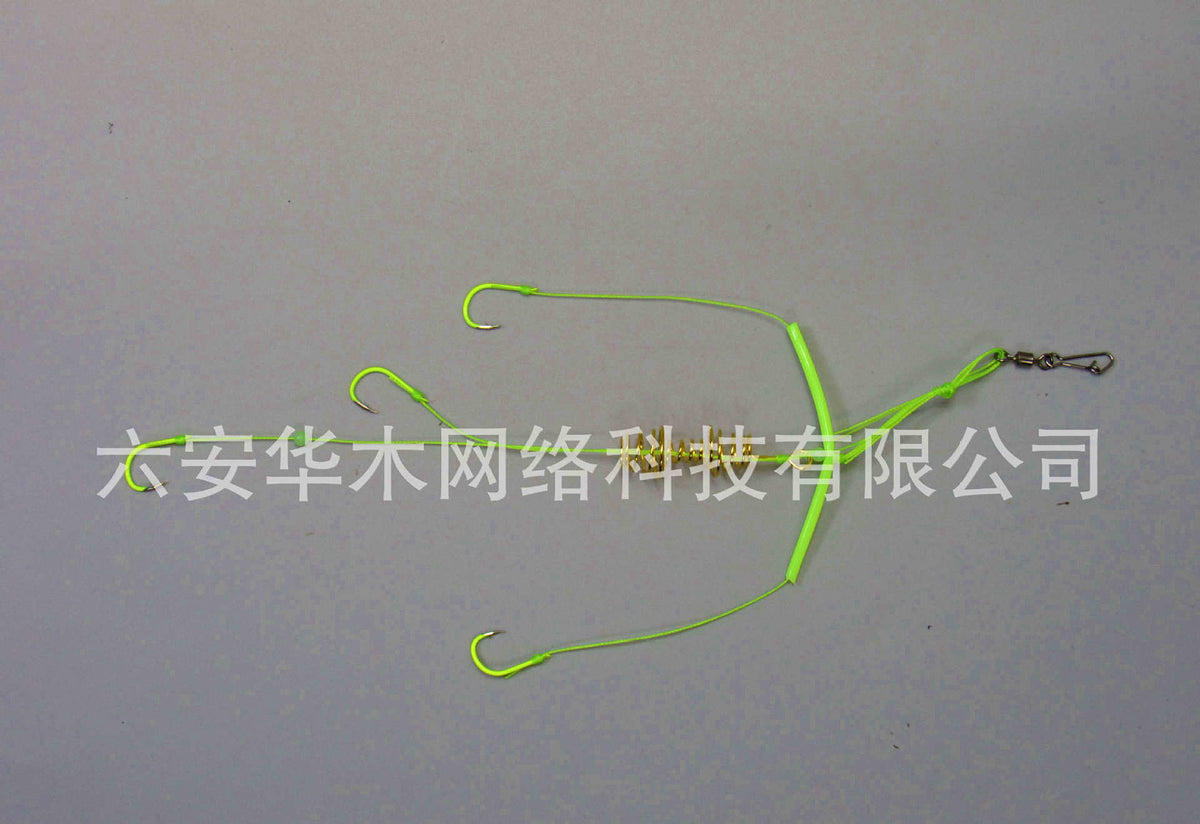 Barbed Spring Explosion Hooks, Sizes 8–13 (50-Pack) – product photo
