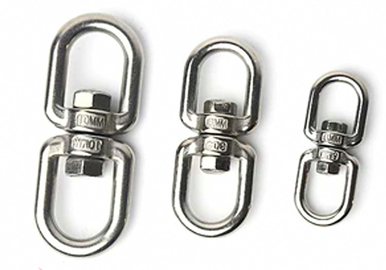 304 Stainless Steel Figure-8 Swivel, Sizes M4–M32 – product photo