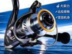 Metal Spinning Reel, 5.2:1 Gear Ratio, 1000–7000 Size – product photo