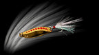 Metal Casting Spoon Lure, Feather Treble, 2.5–25 g (0.09–0.88 oz) – product photo