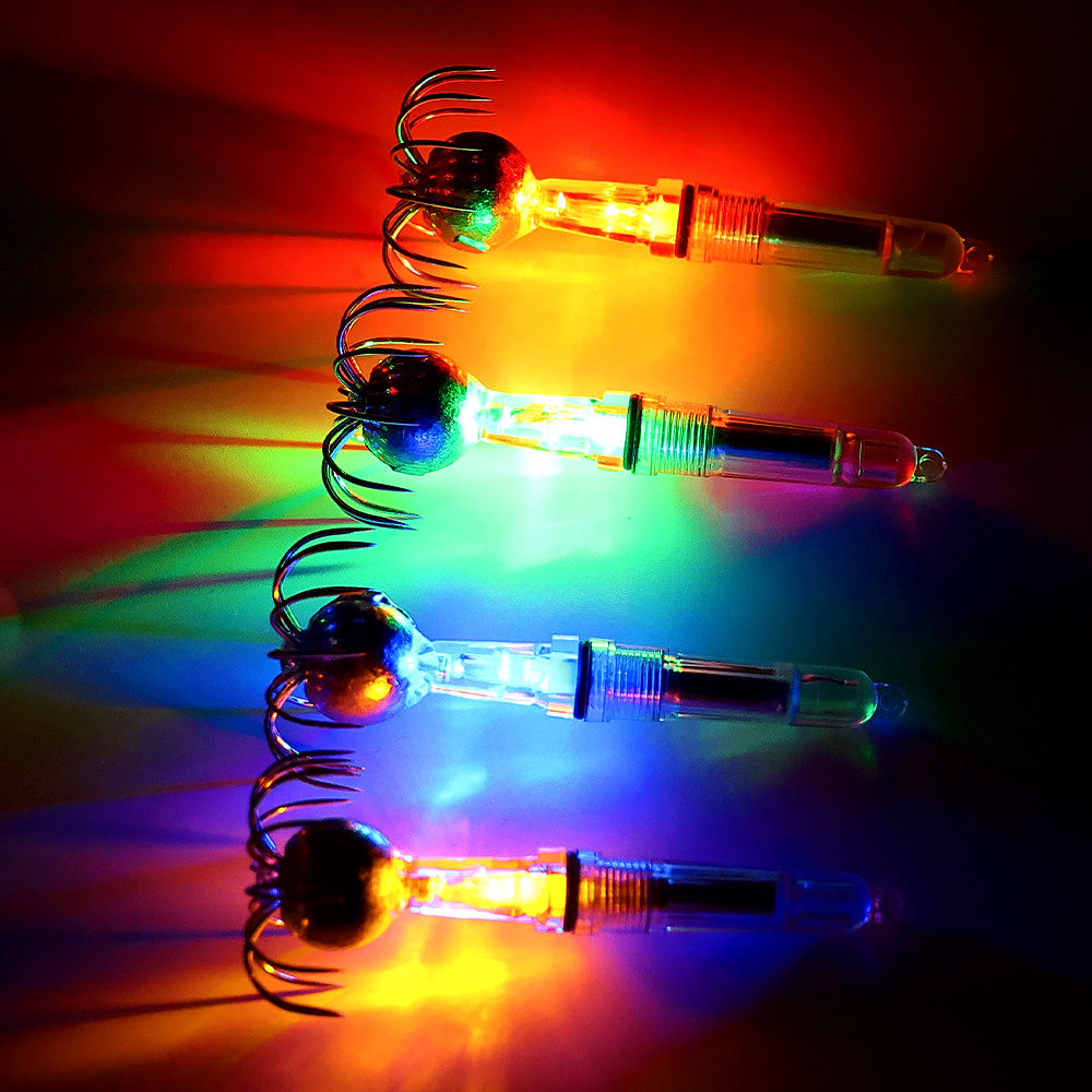 LED Squid Jig, Lighted Lead Head Hook, Size 18 – product photo