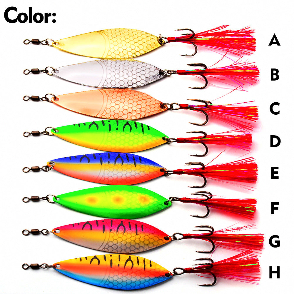 Metal Spoon Casting Jig, 28 g (1 oz), VIB Style