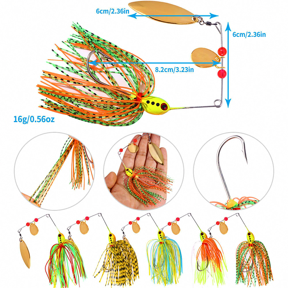 Soft Tail Blade Bait VIB Lure, Snag-Resistant Design – product photo