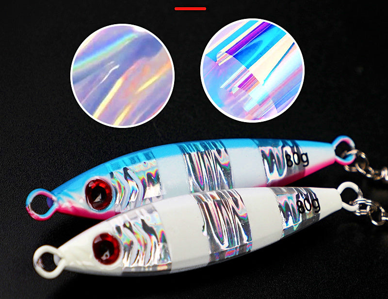 Glow Metal Jig with Single Hook, 15–100 g (0.5–3.5 oz) – product photo